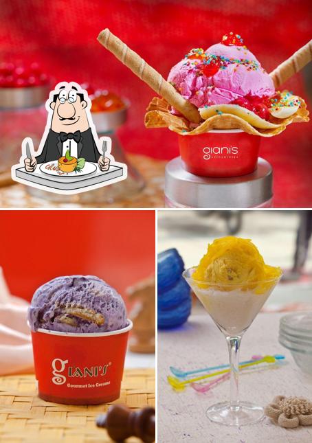 Ice cream at Giani's