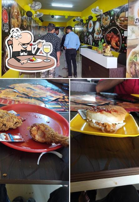 Among various things one can find food and interior at It's Shawarma @Hosur