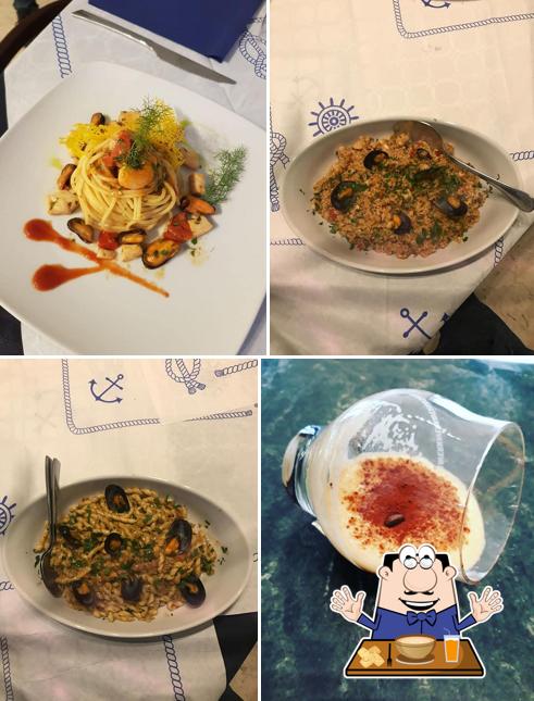 Platti al La Cozzeria di Bonagia