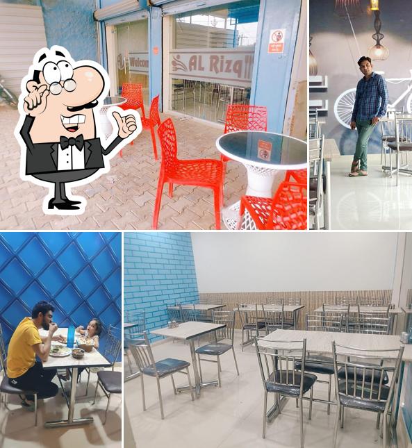 The interior of New Delhi Darbar Family Restaurant