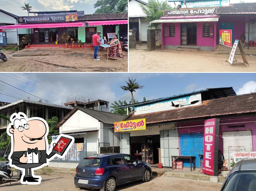 You can get some fresh air at the outside area of Padmanabha Hotel