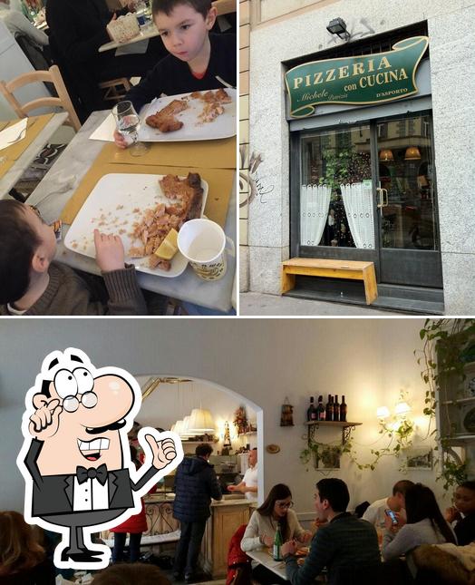 Gli interni di Pizzeria Michele