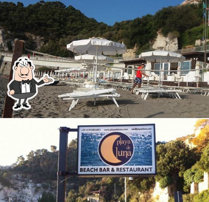 Gli interni di Playa de Luna