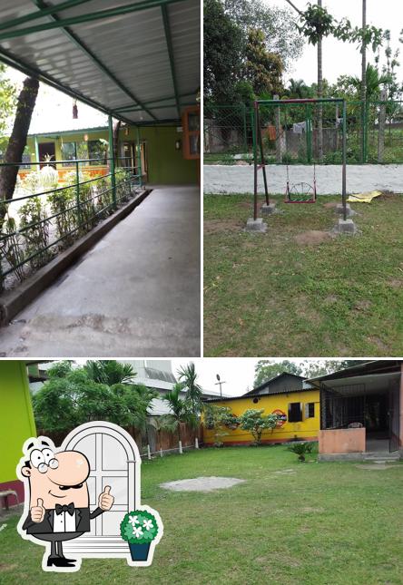 Enjoy the view at the outside area of Green Valley Restaurant