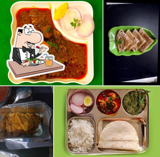 Food at Aagari Katta
