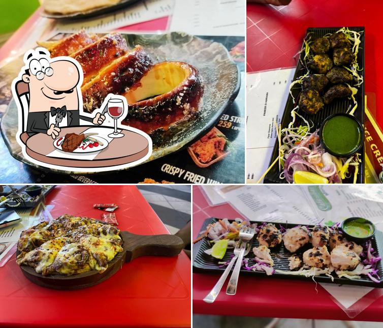 Order meat dishes at BISTRO 99