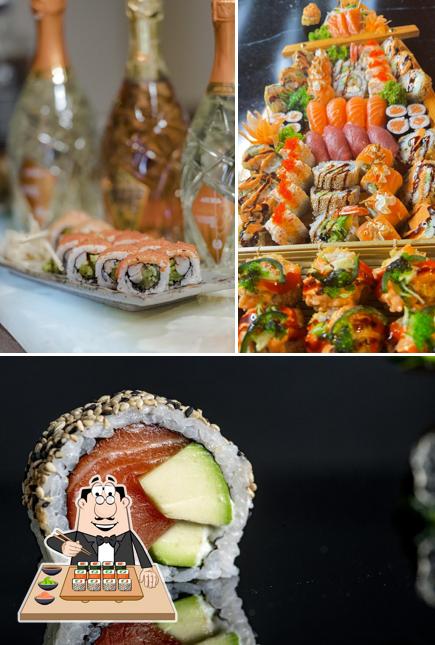 Prova le varie opzioni di sushi