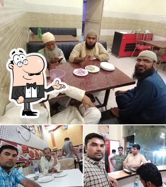Hashim non-veg restaurant is distinguished by interior and beverage