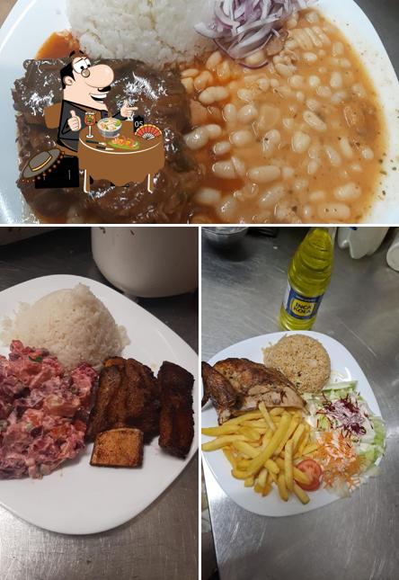 Cibo al Ristorante La Cusqueña