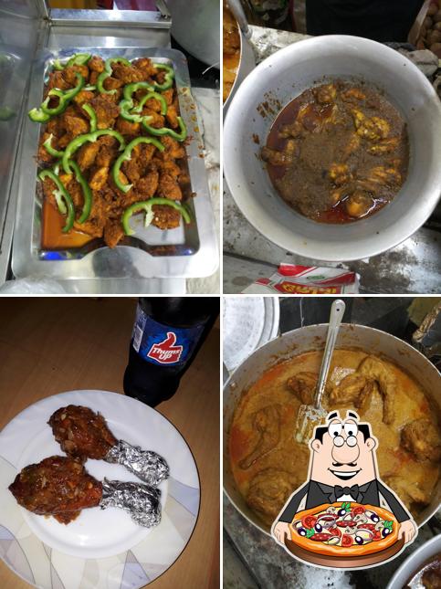 Order pizza at Royal Bengal family restaurant