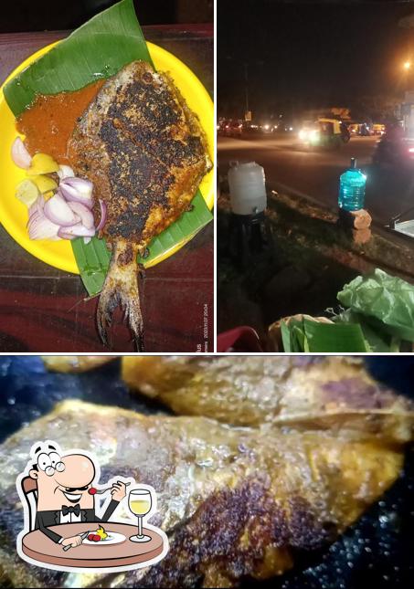 Among different things one can find food and exterior at Shree maddenattamma fish tava fry