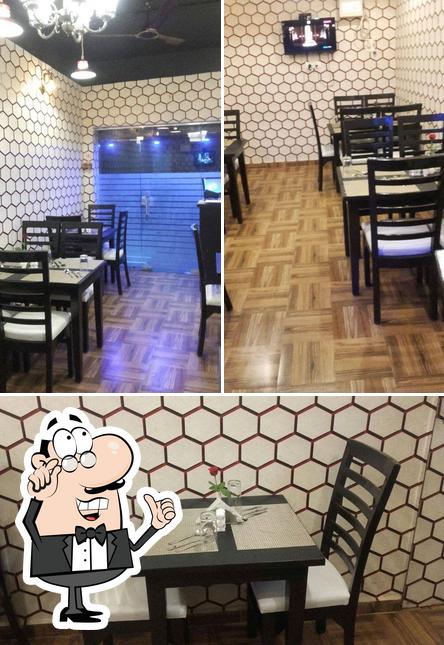 The interior of The Foody's Cafe, Gandhi Gali Golghar, Gorakhpur