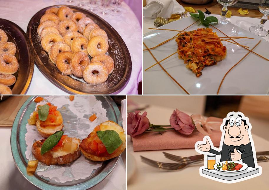 Cibo al Ristorante Romano Da Carlo