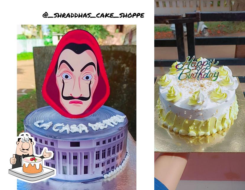 Here's a photo of Shraddha's cake shoppe