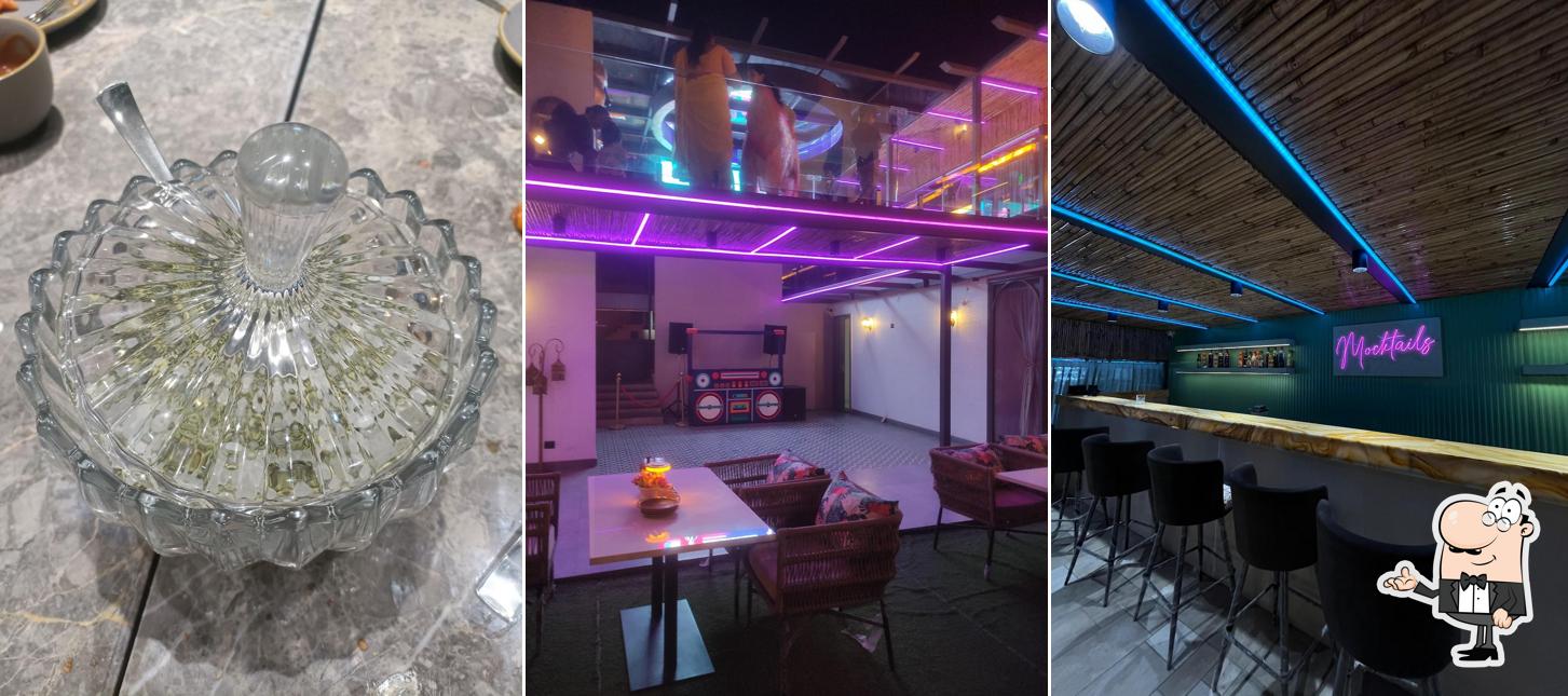 Take a seat at one of the tables at Top nosh