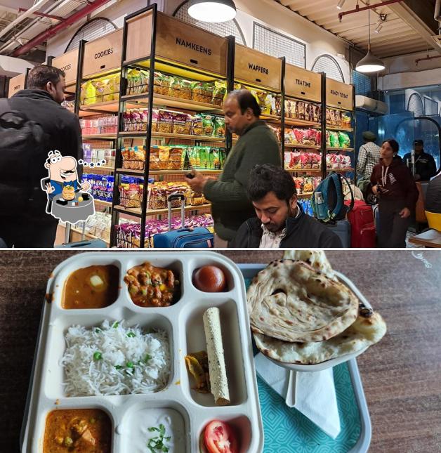Meals at Haldiram's - New Delhi Railway Station