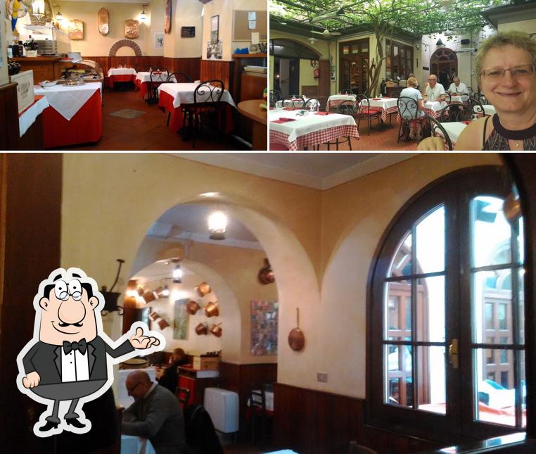 Gli interni di Taverna del Pappagallo Ristorante e Pizzeria