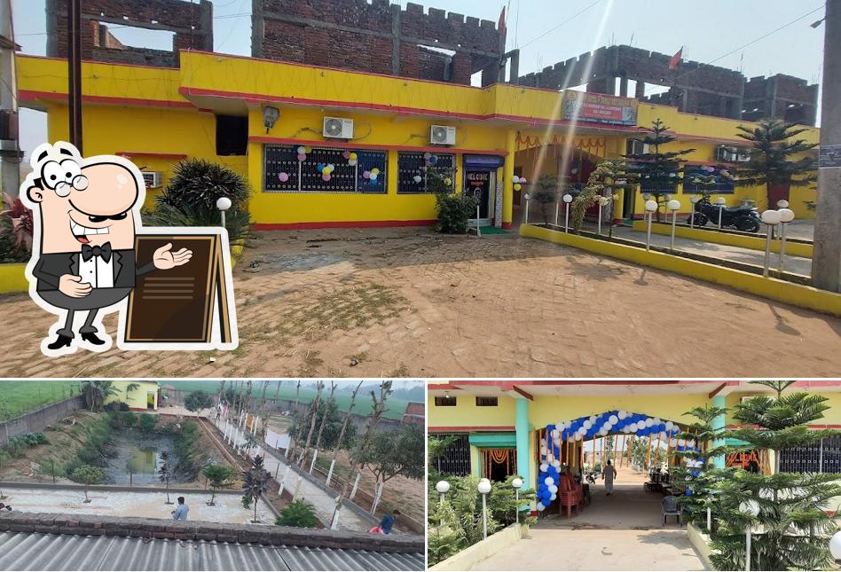 You can get some fresh air outside Amrit Hotel And family Restaurant