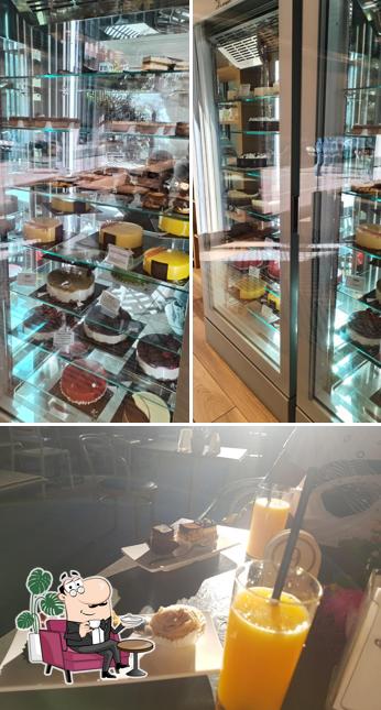 Gli interni di La Pâtisserie Pasticceria Ostia