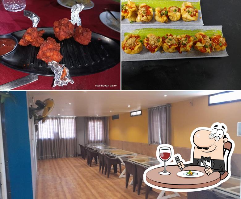 Among different things one can find food and interior at Orchids delight