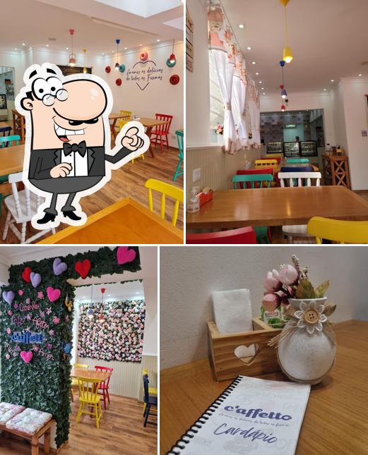 Veja imagens do interior do Caffetto