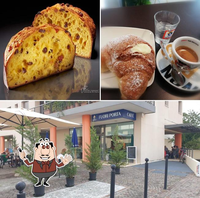 La immagine di cibo e esterno da Bar Fuoriporta Caffe