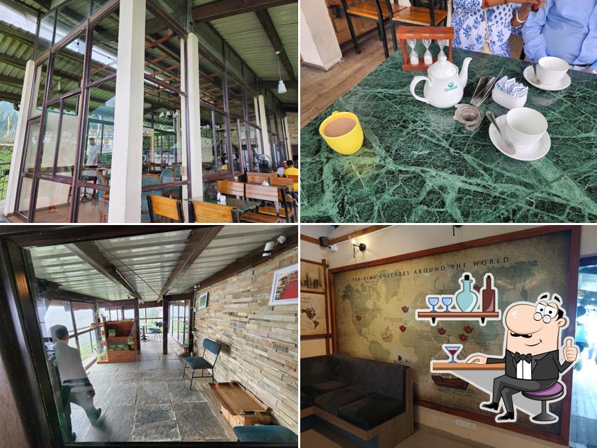 Take a seat at one of the tables at Margaret's Deck Tea Lounge (Goodricke Tea Pot)