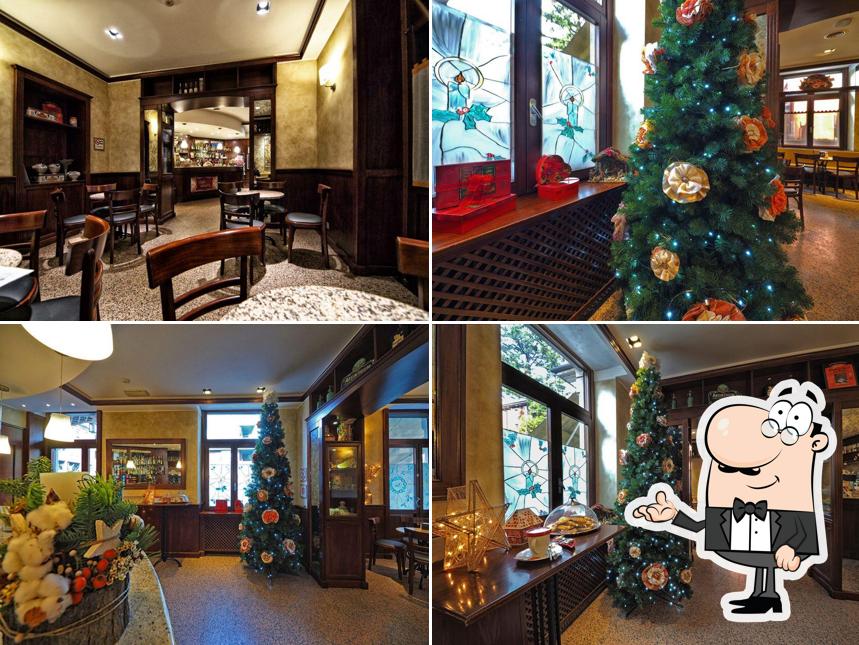 Dai un'occhiata agli interni di Caffè Liberty