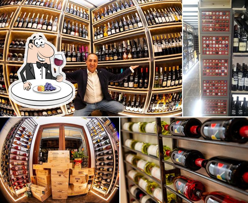 È gradevole prendersi un bicchiere di vino a Passione champagne