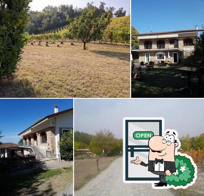 Gli esterni di Agriturismo La Rossa