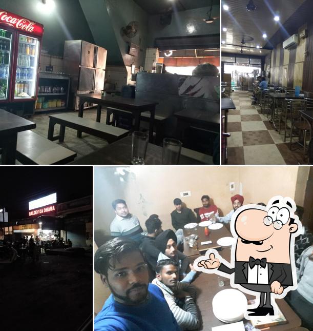 Check out how Baldev da dhaba looks inside