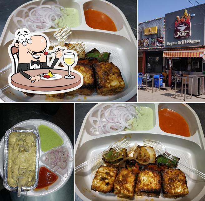 Food at Jugnu Grill Flame
