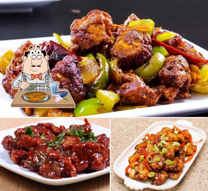 Chicken wings at New Mishra Bhai Dhaba