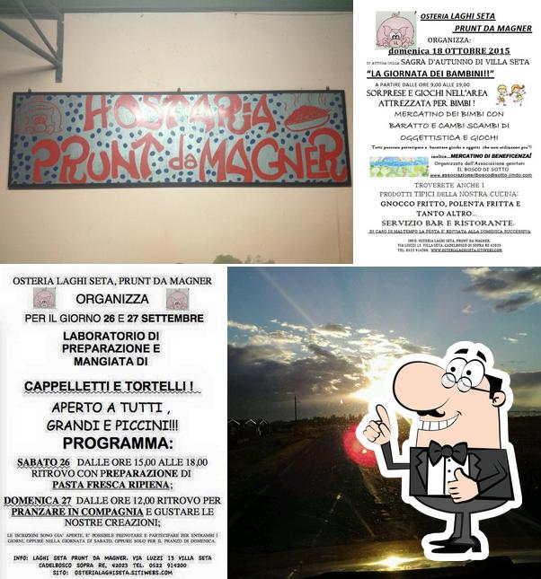 osteria laghi seta, prunt da magner