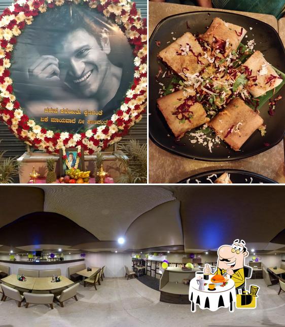 This is the photo depicting food and interior at Ramkrishna Palace