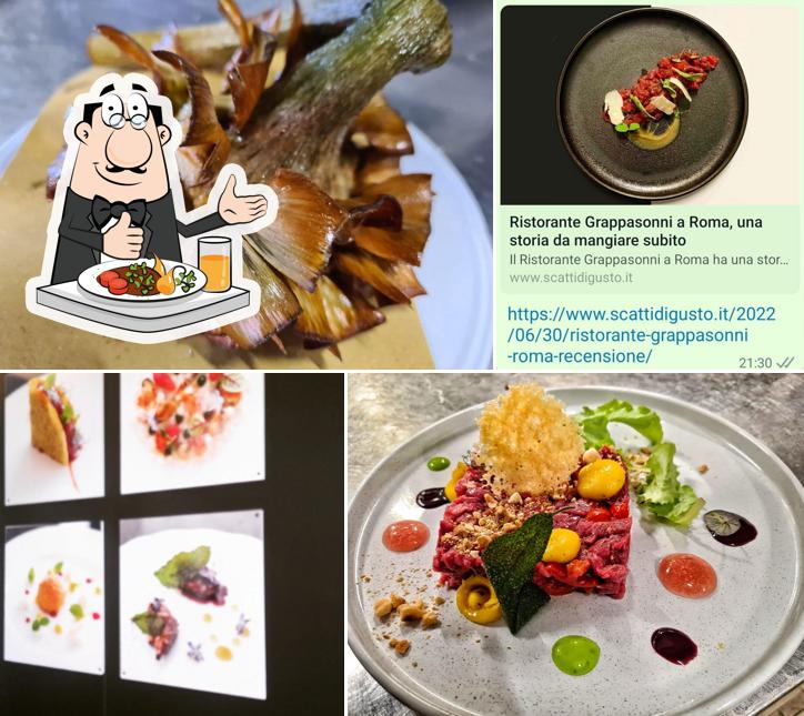 Platti al Ristorante Grappasonni dal 1908