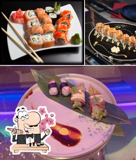 Ordina le varie opzioni di sushi