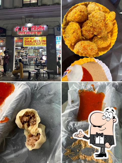 The interior of Top Ten Darjeeling Momos and fast food corner