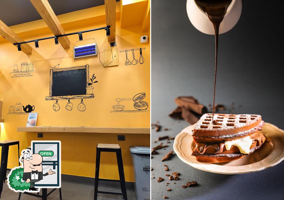 The exterior of The Belgian Waffle Co