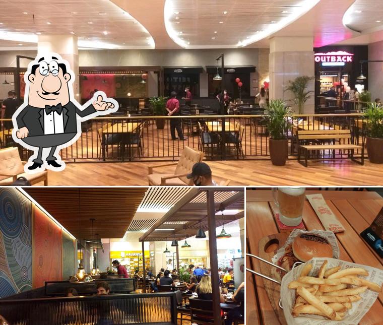 Veja imagens do interior do Restaurante Outback Steakhouse