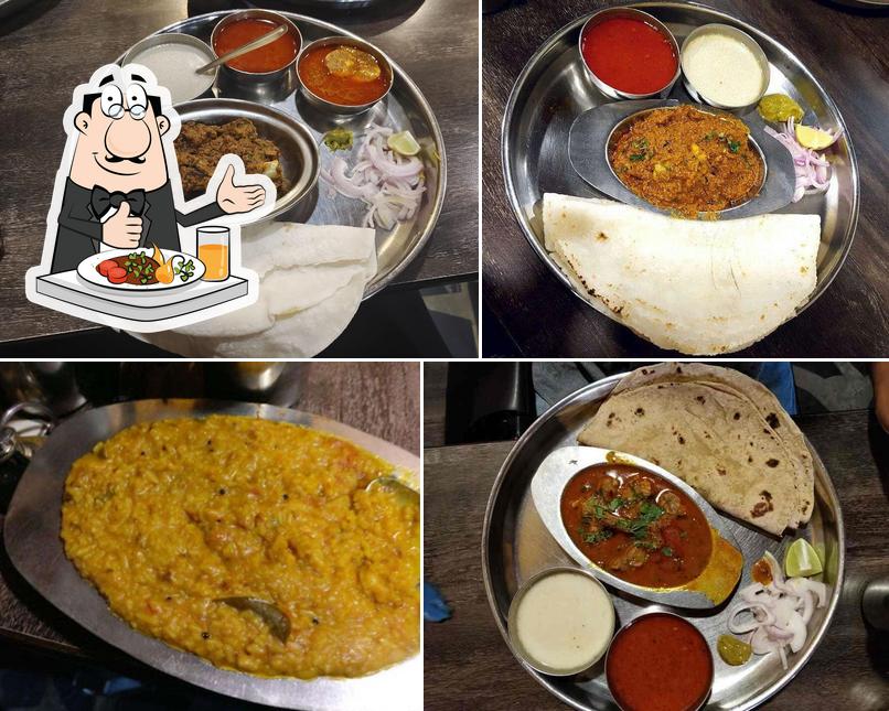Food at Marathi Katta Restaurant