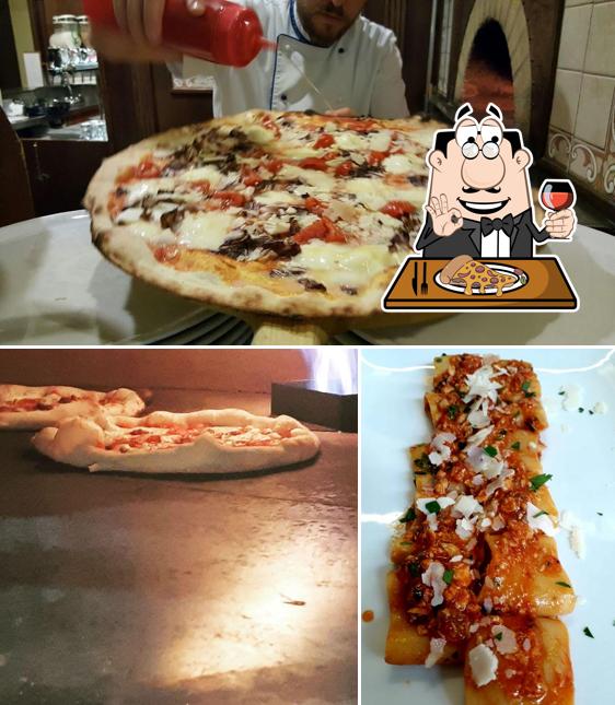Prenditi una pizza a Ristorante Pizzeria Nuova Corona