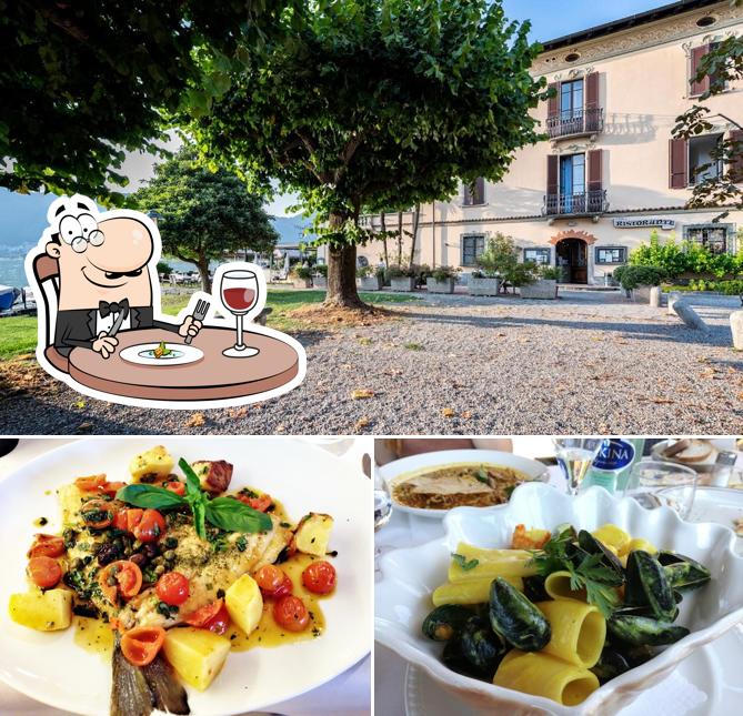 Platti al Albergo Ristorante La Palma