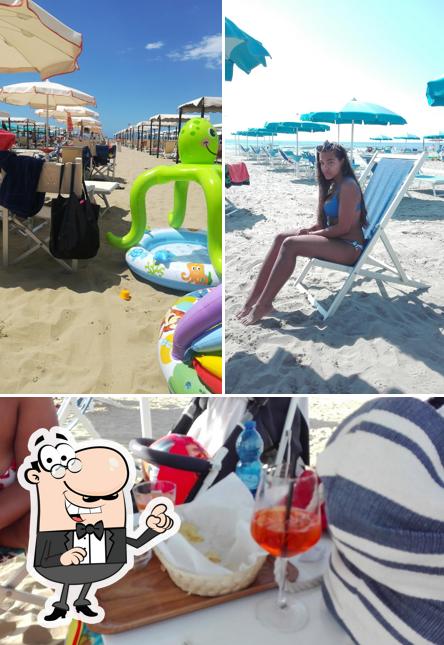 Gli interni di Bagno Luciano