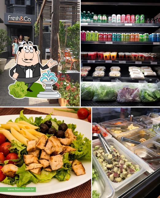 O exterior do Fresh & Co