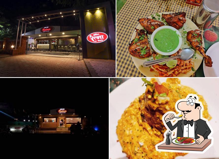 Meals at Hotel New Ratna deluxe Restaurant And bar
