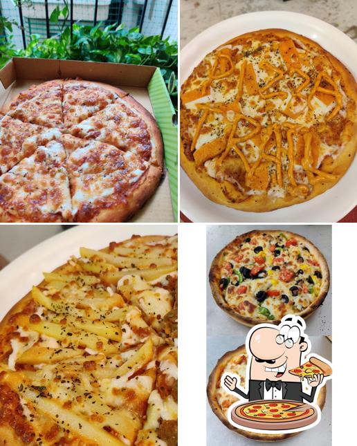 Try out different variants of pizza