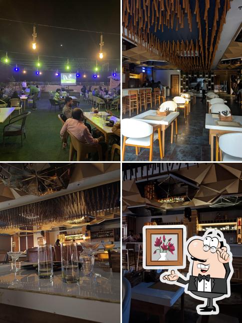 The interior of Aashiyana Bar & Family Restaurant