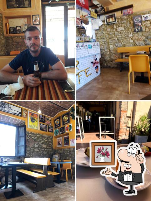Gli interni di Bar PiEffe