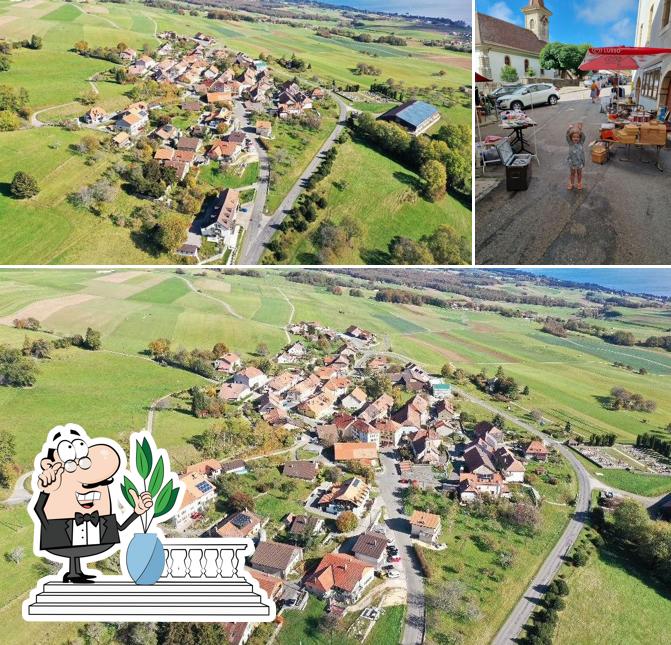 Gli esterni di Auberge communale de provence